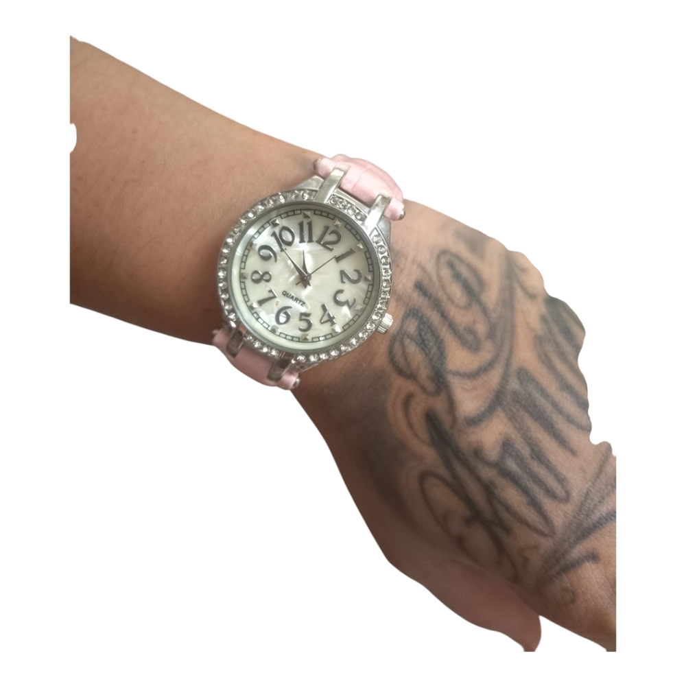 Elegant Pink Women's Watch